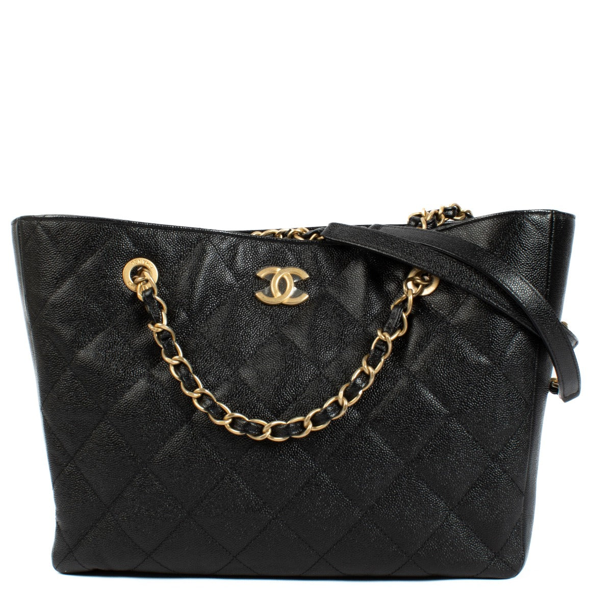 Chanel Black Caviar Tote Bag
