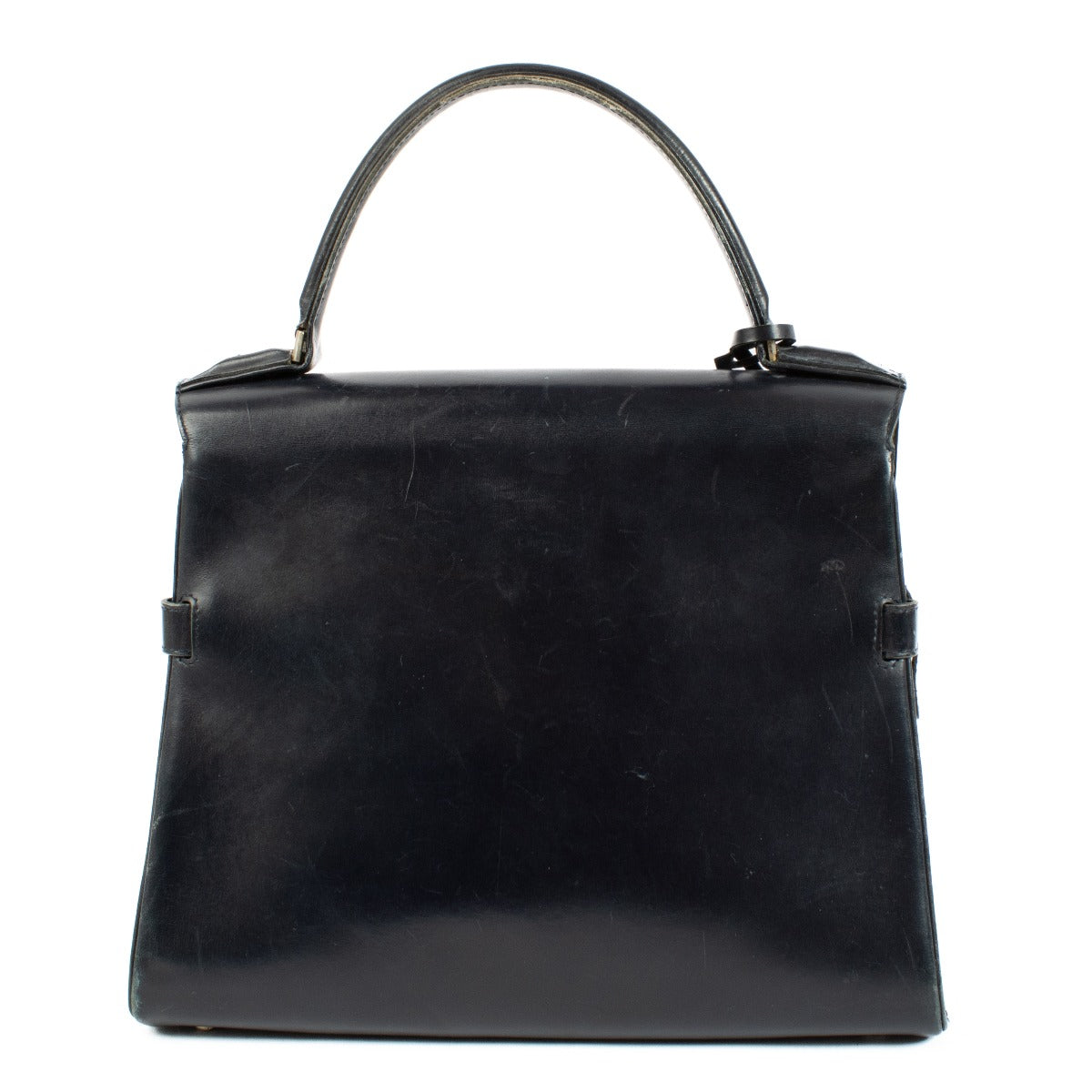 Delvaux Blue Box Calf Tempête MM