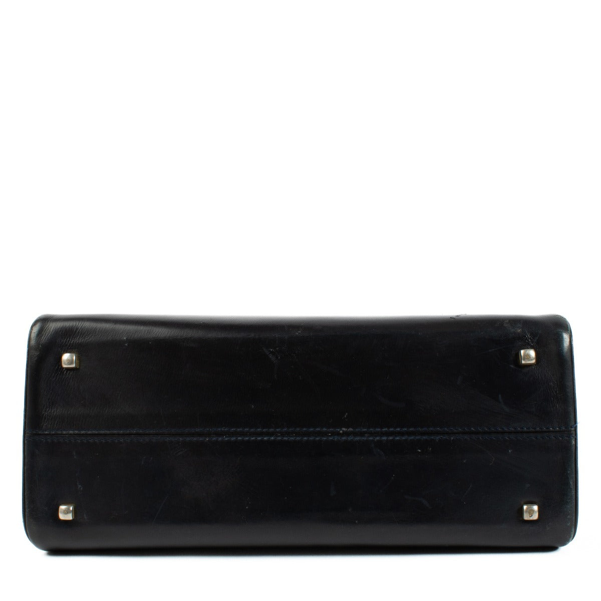 Delvaux Blue Box Calf Tempête MM