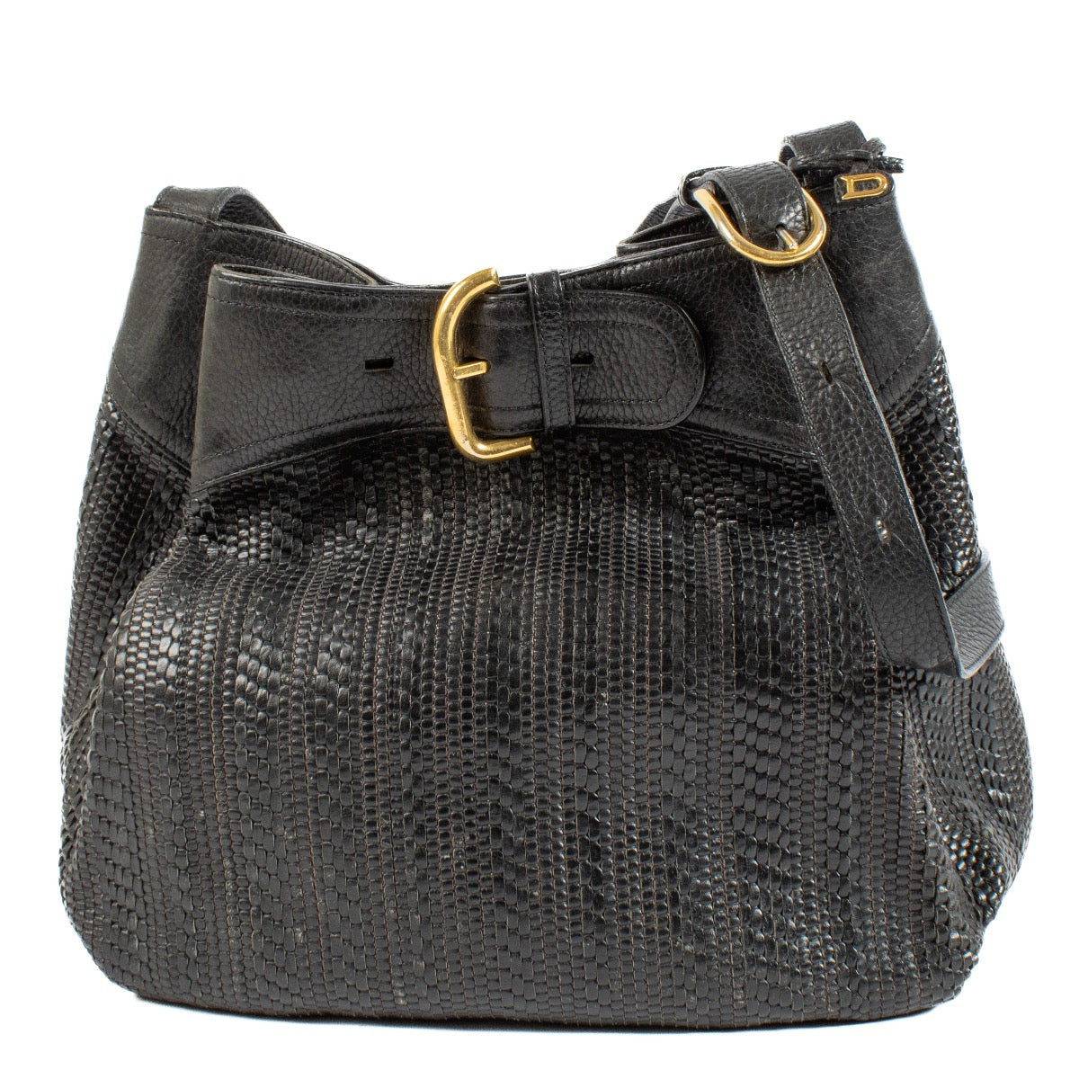 Shop 100% authentic second hand Delvaux Black Nomade Shoulder Bag on Labellov.com