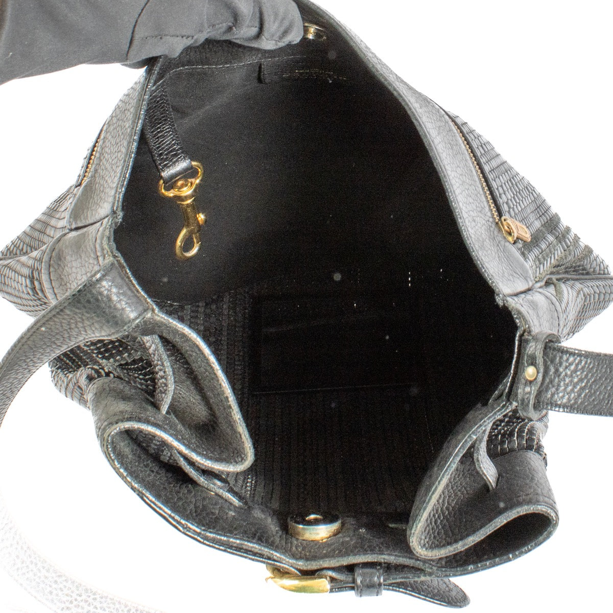Shop 100% authentic second hand Delvaux Black Nomade Shoulder Bag on Labellov.com
