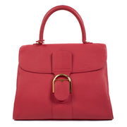 Authentic second hand Delvaux Framboise Crispy Calf Brillant GM Fly Bag on Labellov.com