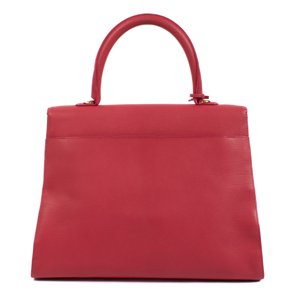 Authentic second hand Delvaux Framboise Crispy Calf Brillant GM Fly Bag on Labellov.com