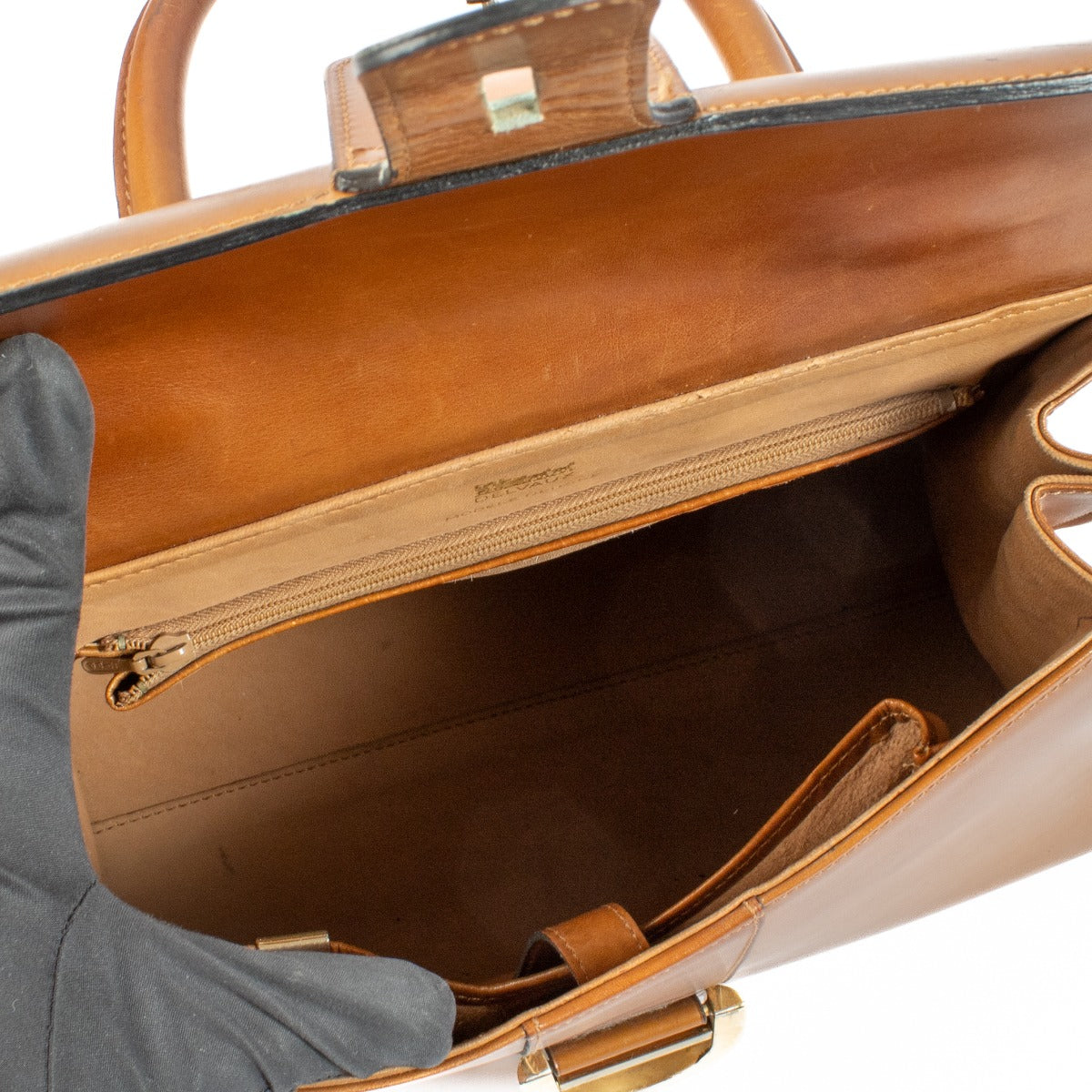 Delvaux Natural Calfskin Brillant MM