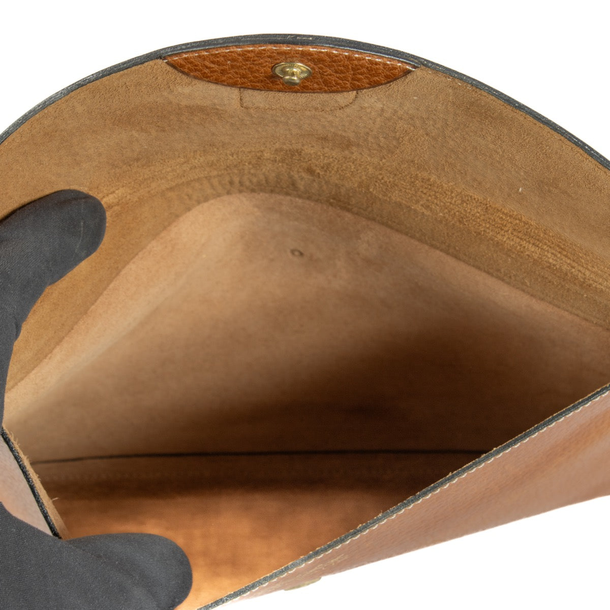 Shop 100% authentic second hand Delvaux Brown Clutch on Labellov.com