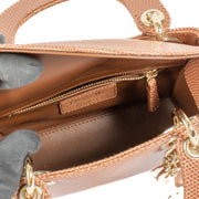 Authentic second hand Christian Dior Lizard Mini Lady Dior on Labellov.com