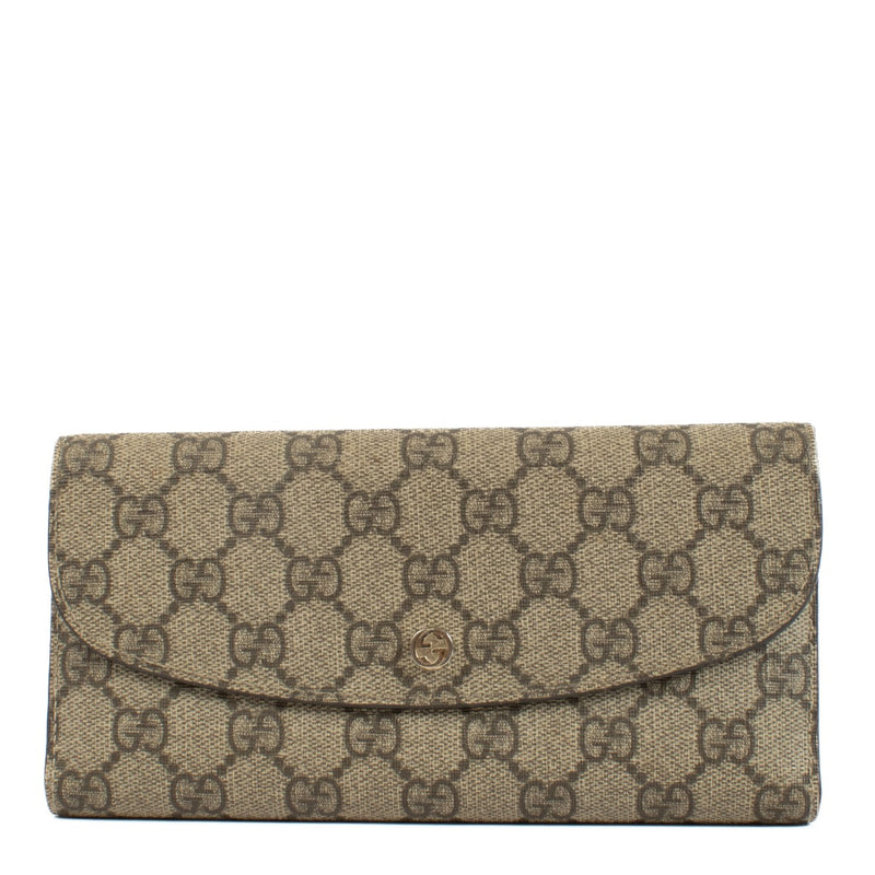 Gucci GG Supreme Long Wallet