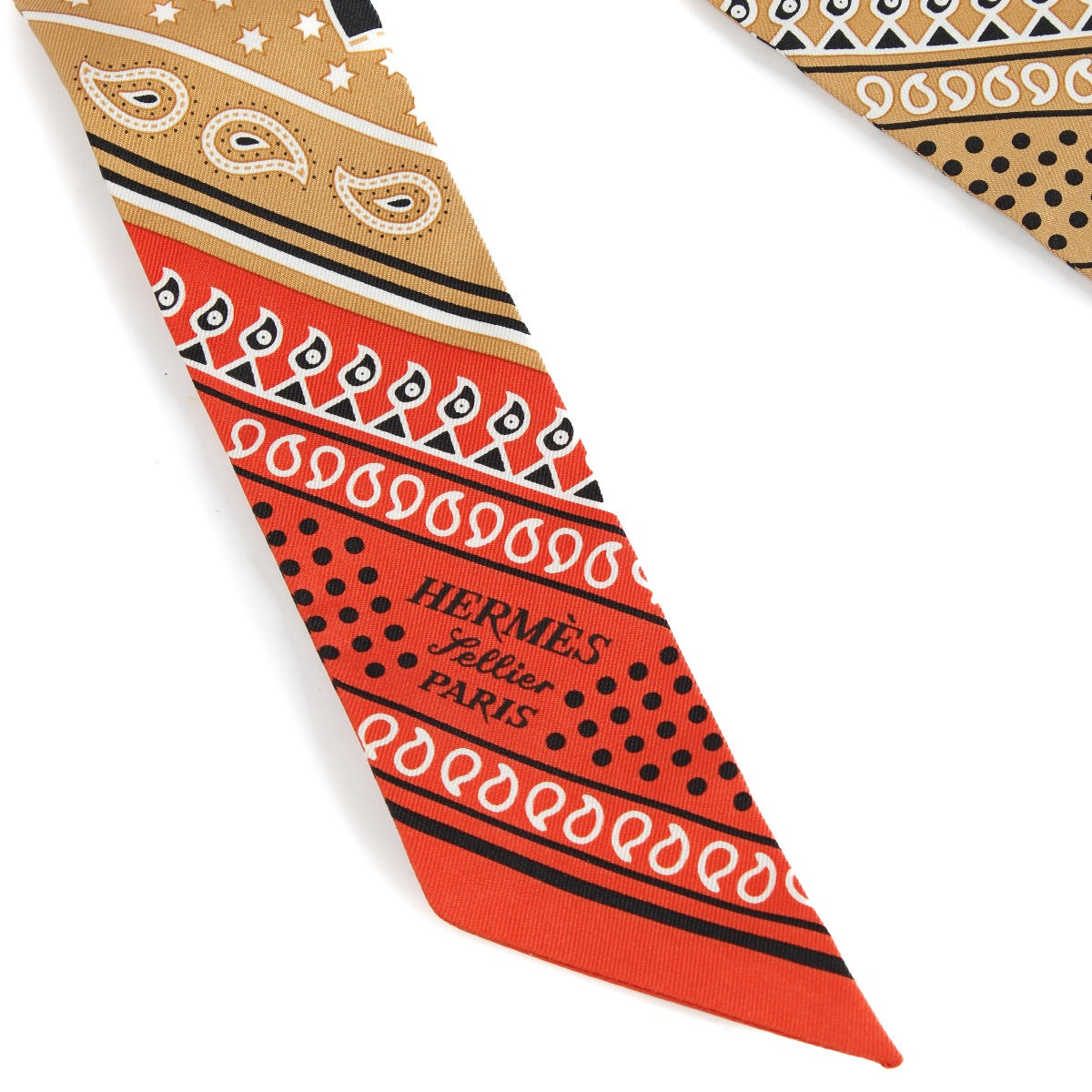 Hermès Eperon d'Or Bandana Twilly
