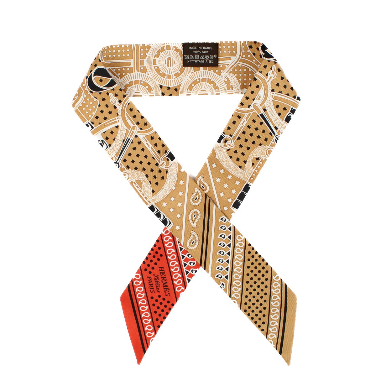 Hermès Eperon d'Or Bandana Twilly