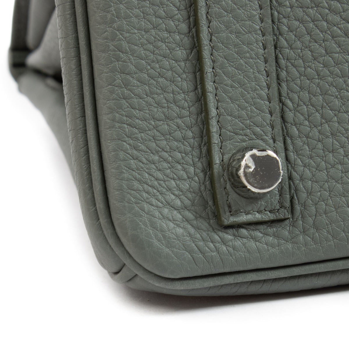 Hermès Birkin 25 Vert Amande Togo PHW