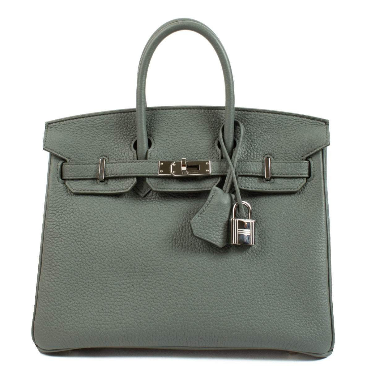 Hermès Birkin 25 Vert Amande Togo PHW