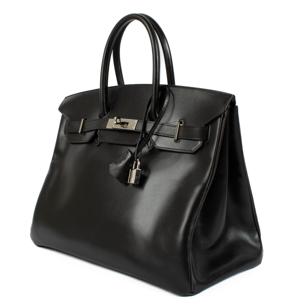 Hermès Birkin 35 Verso Black/Ebene Box PHW