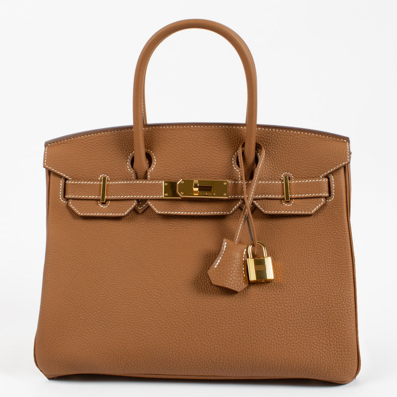 Hermès Birkin 30 Gold Togo GHW