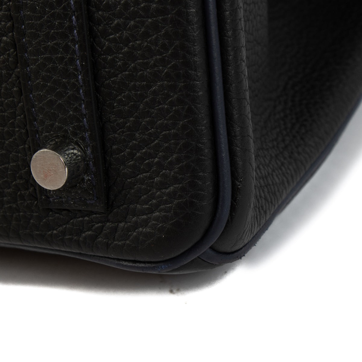 Hermès HSS Birkin 30 Noir/Bleu Nuit Togo PHW
