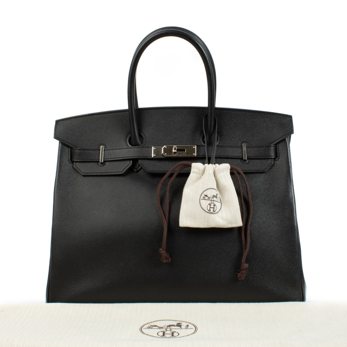 Hermès Birkin 35 Black Epsom PHW