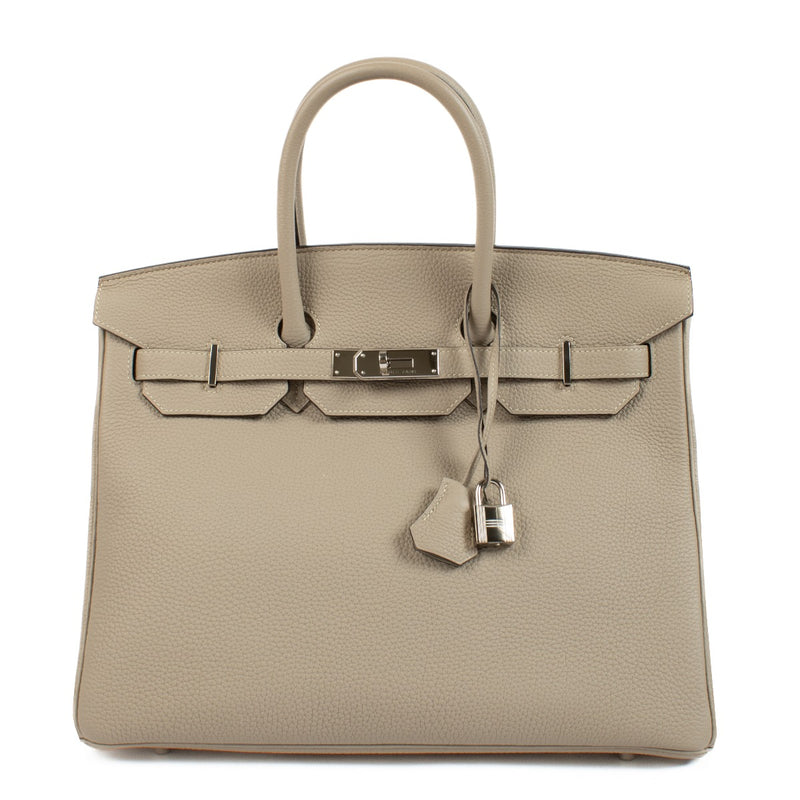 2015 Hermès Birkin 35 Gris Tourterelle on www.labellov.com