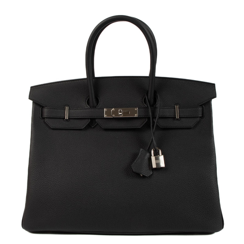 Hermès 2024 Birkin 35 Black Togo PHW