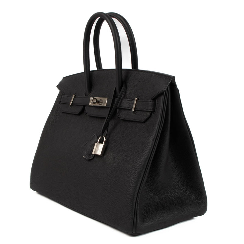 Hermès 2024 Birkin 35 Black Togo PHW