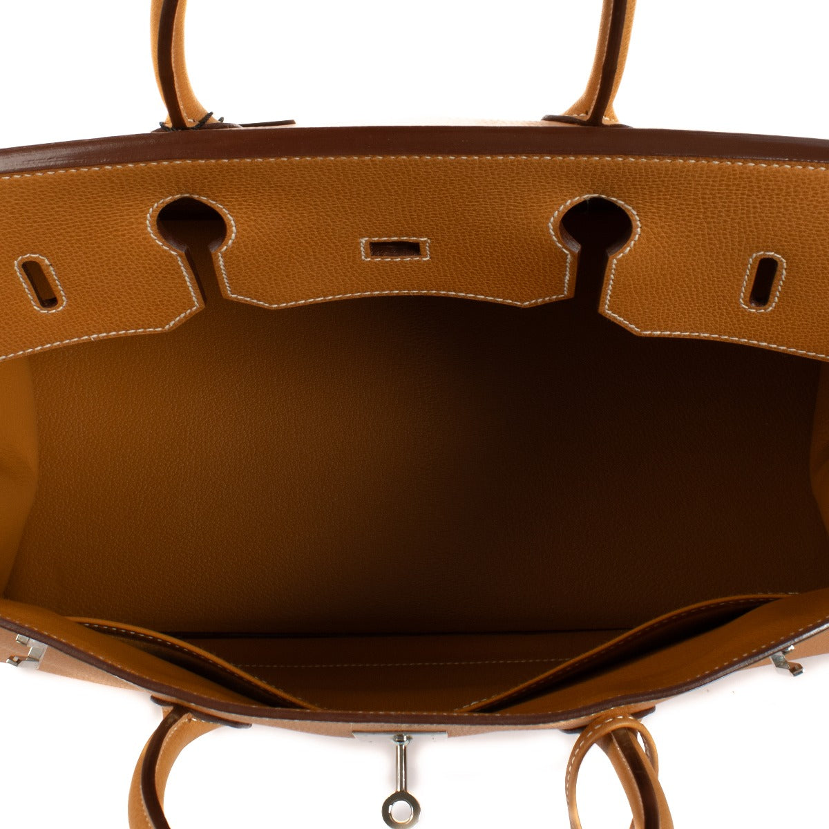 Hermès Birkin 40 Naturel Sable Vache Liégée Ac. PH