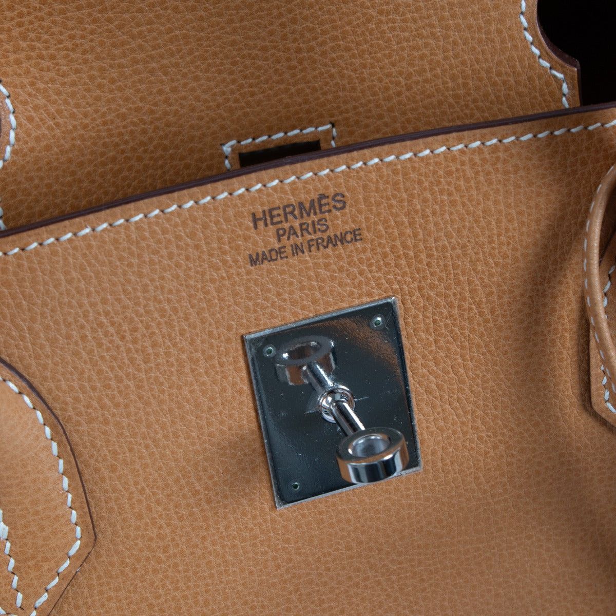 Hermès Birkin 40 Naturel Sable Vache Liégée Ac. PH