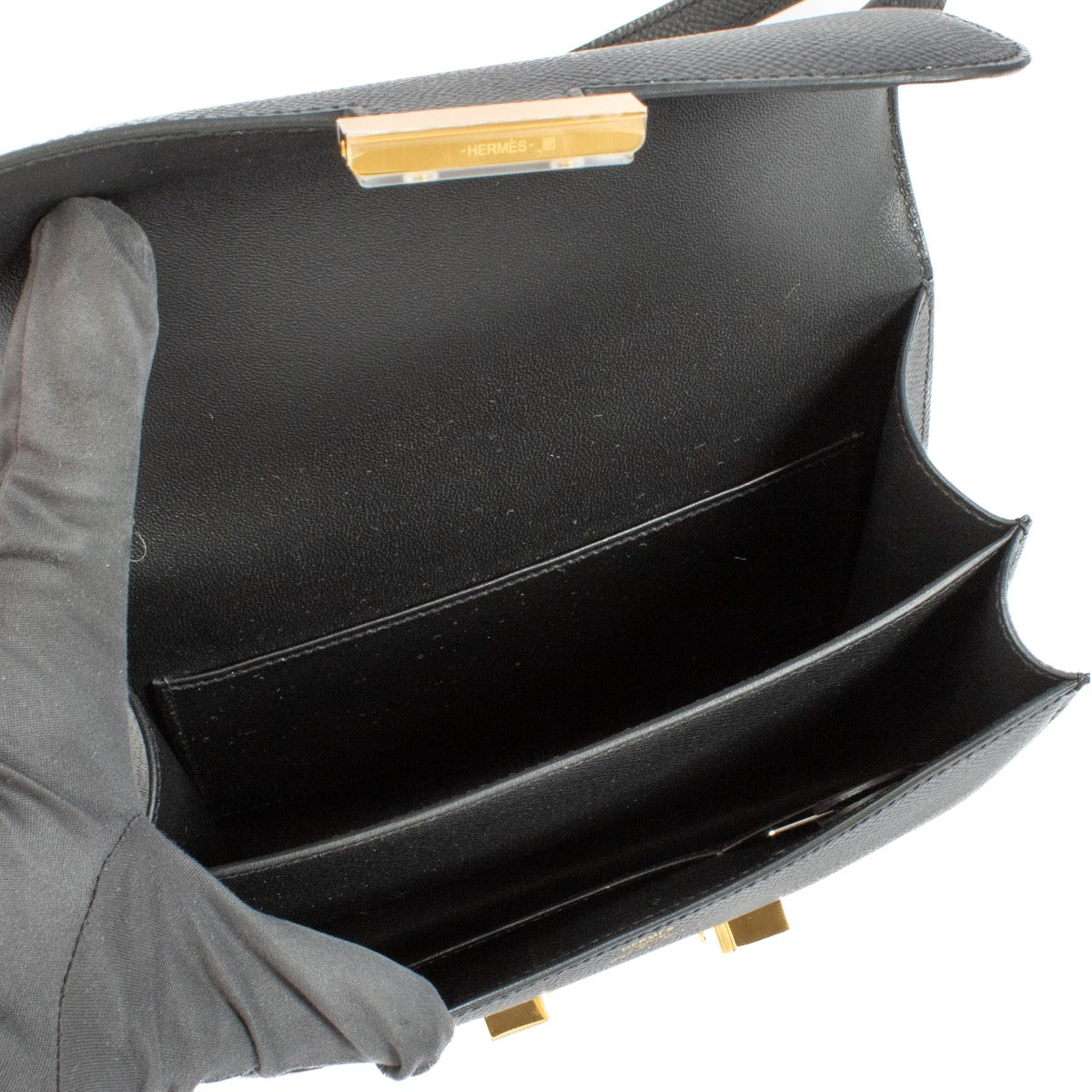 Hermès Constance Mini Noir Epsom GHW