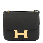 Hermès Constance III Mini Black Epsom