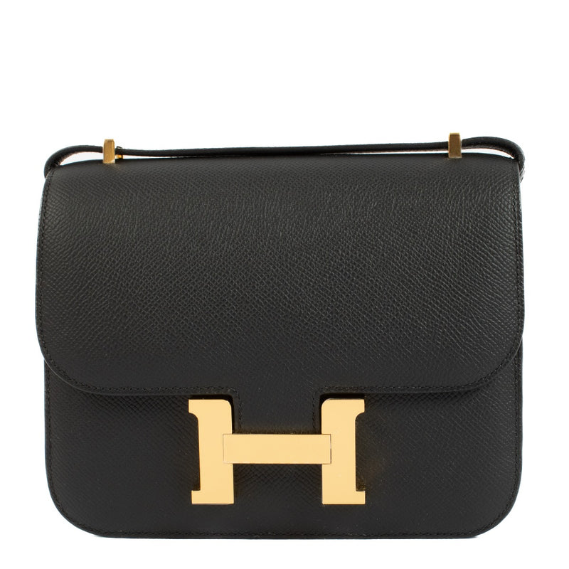 Hermès Constance III Mini Black Epsom