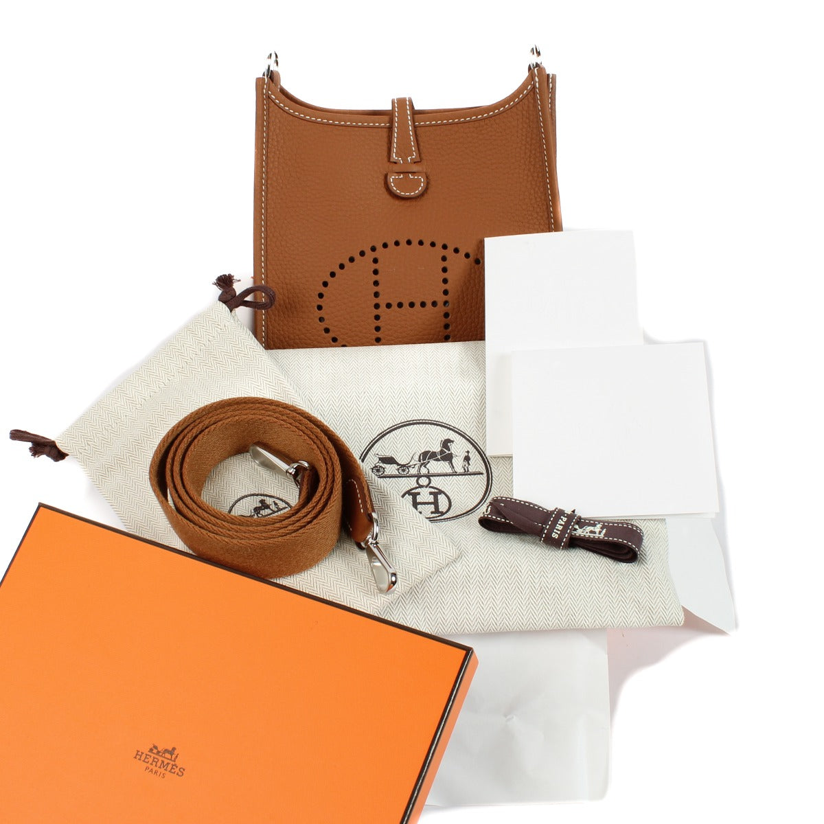 Hermès Evelyne 16 Gold Taurillon Clemence PHW