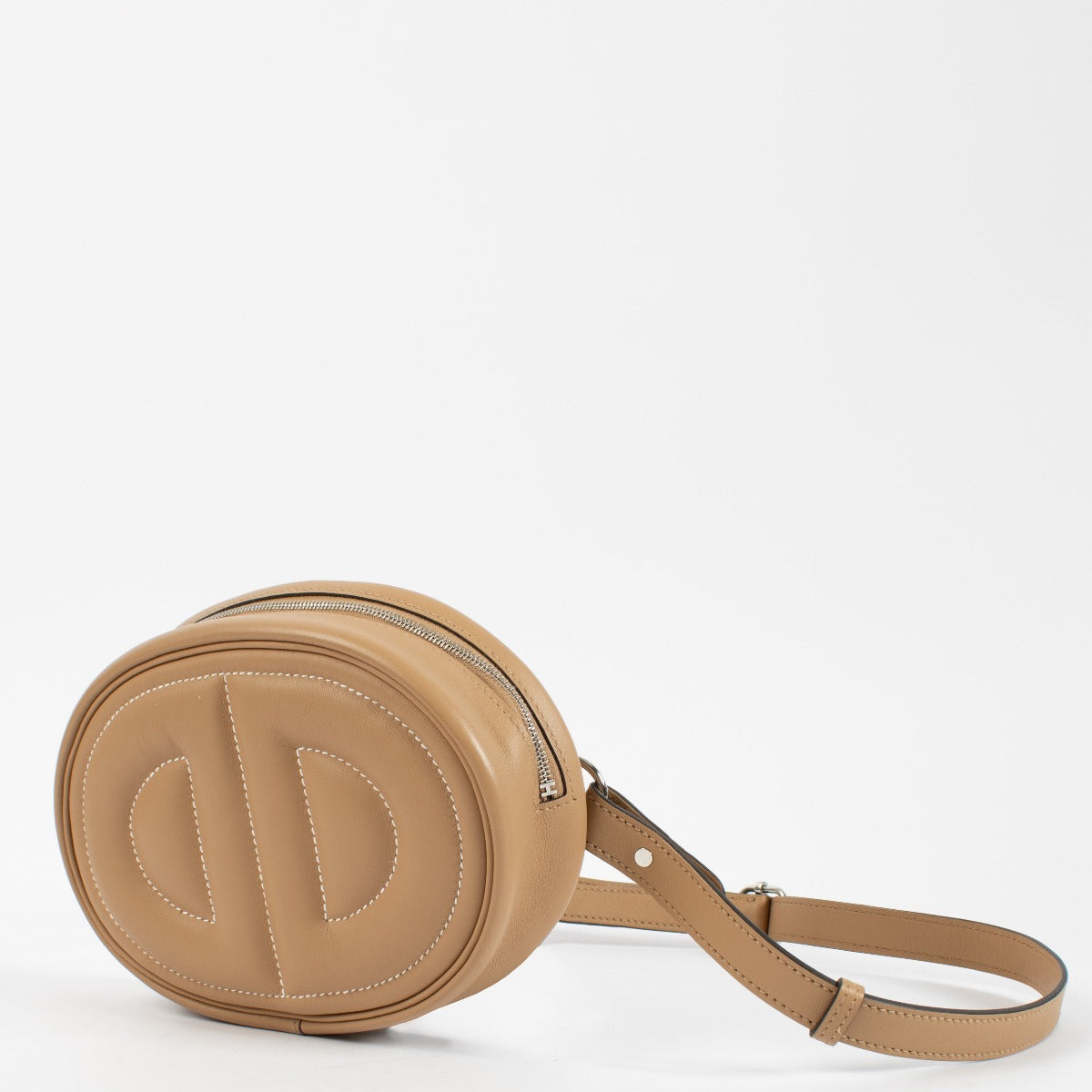Hermès In-the-Loop Banane Verso Chai/Mauve Sylvestre Swift PHW