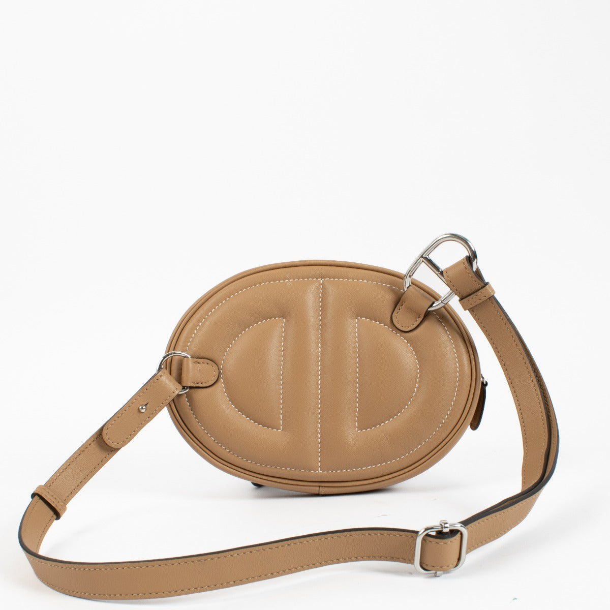 Hermès In-the-Loop Banane Verso Chai/Mauve Sylvestre Swift PHW