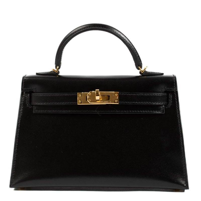 2025 Hermès Kelly Mini Black Box
