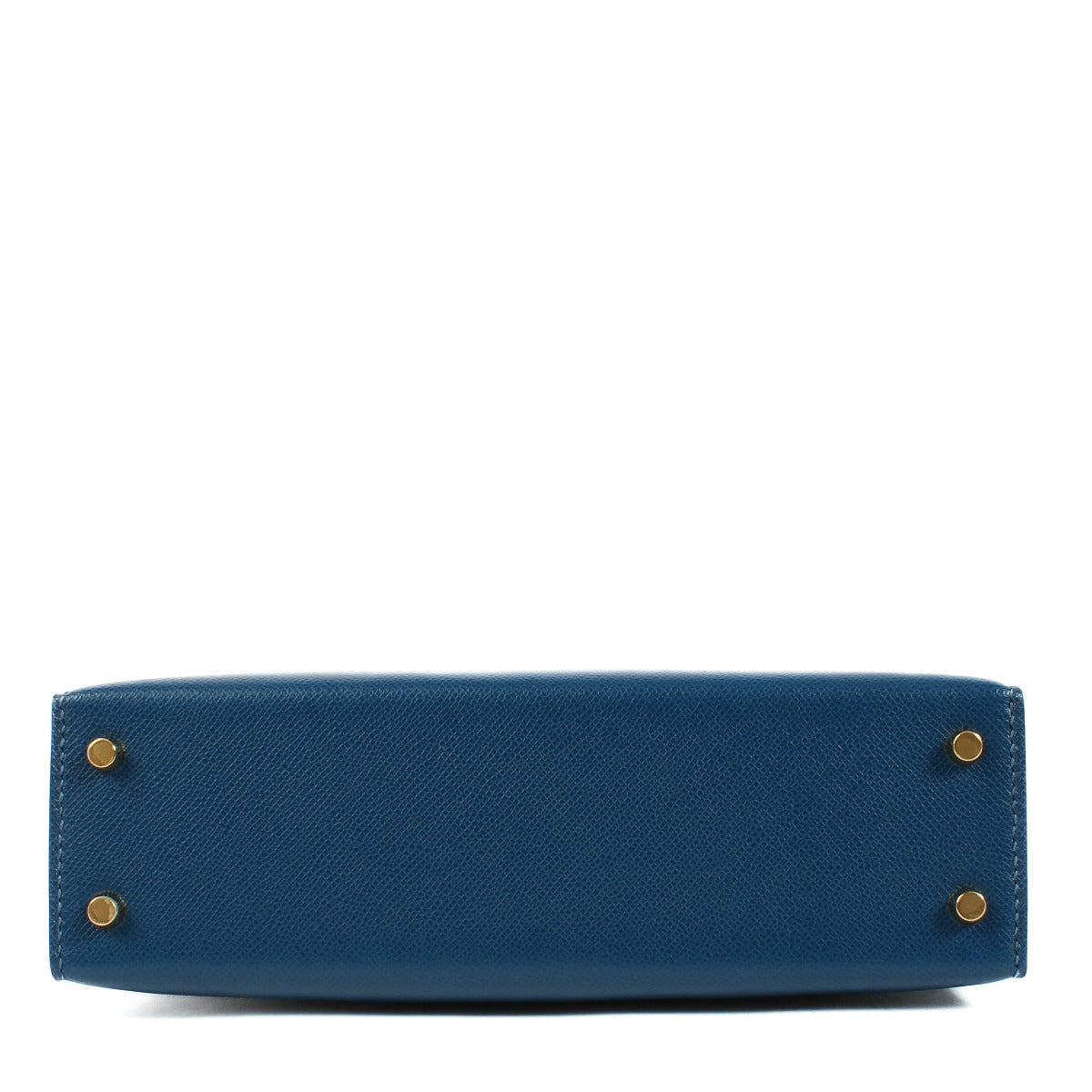 Hermès Kelly Mini II Deep Blue Madame GHW