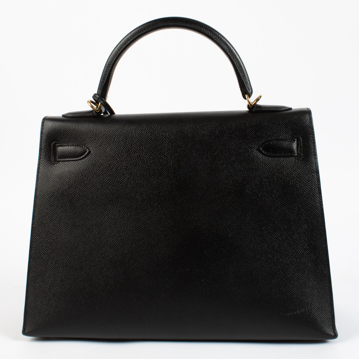 Hermès Kelly 32 Black Epsom GHW