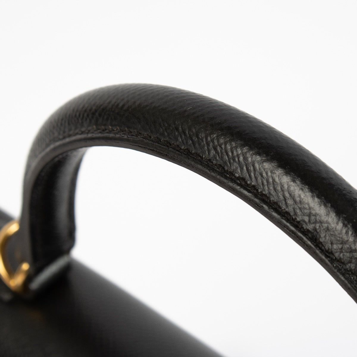 Hermès Kelly 32 Black Epsom GHW