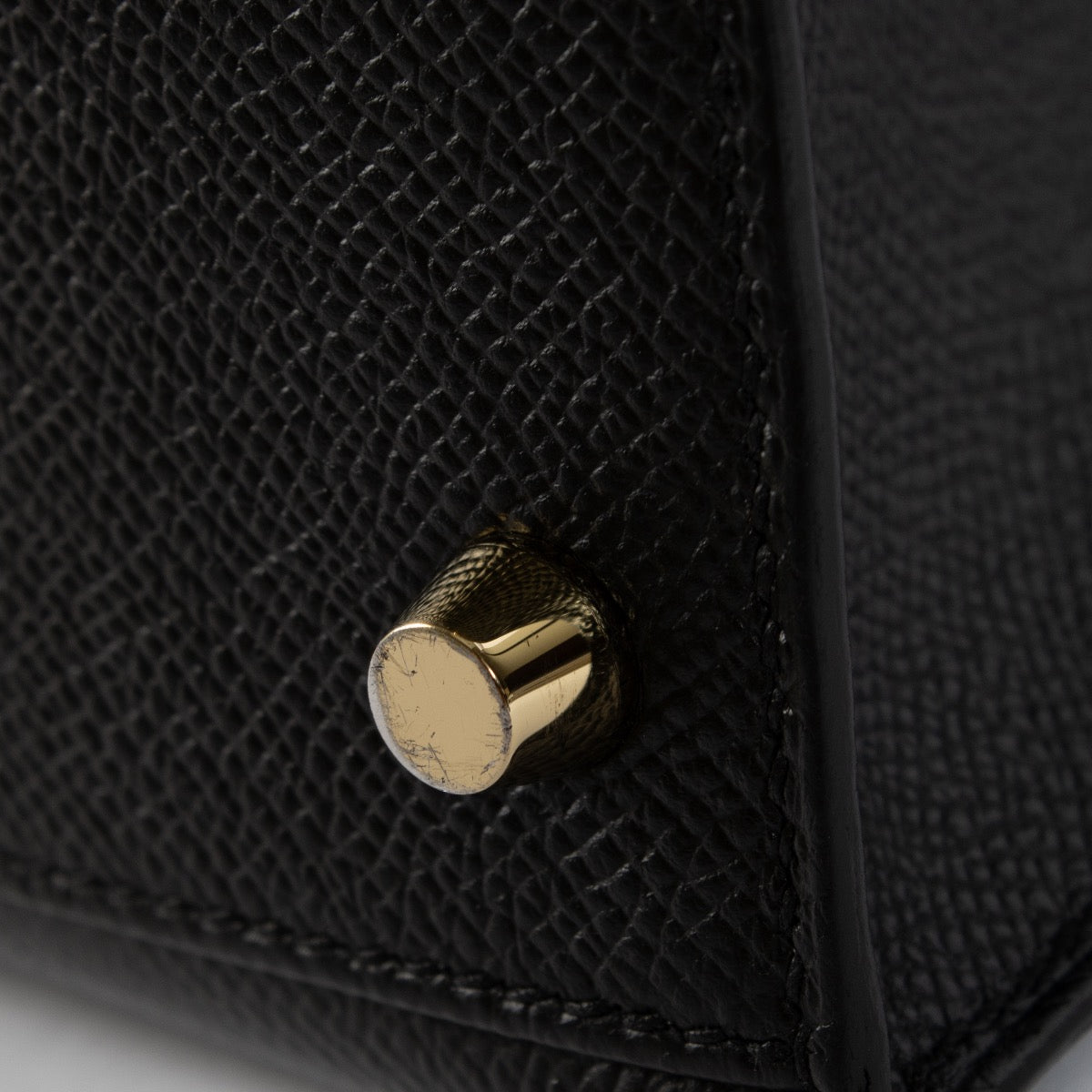 Hermès Kelly 32 Black Epsom GHW