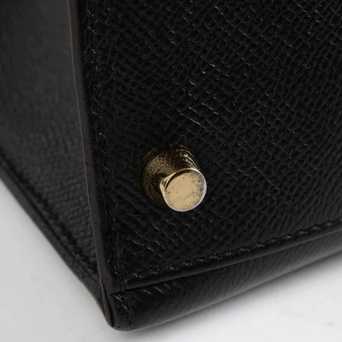 Hermès Kelly 32 Black Epsom GHW