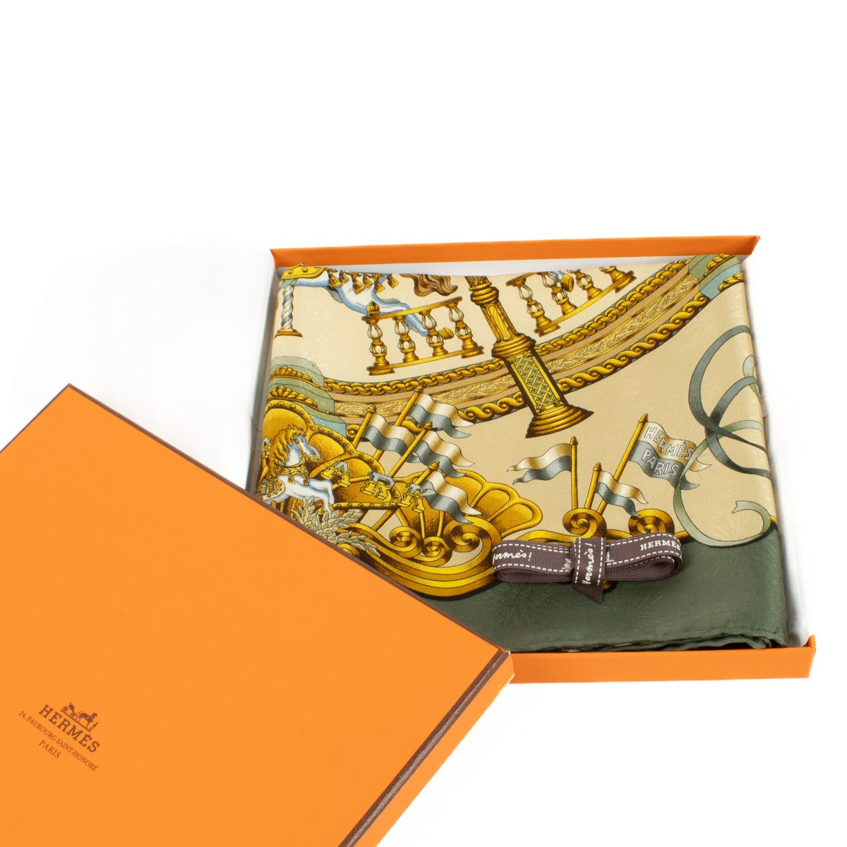 Shop 100% authentic Hermes Luna Park 90 Scarf on Labellov.com