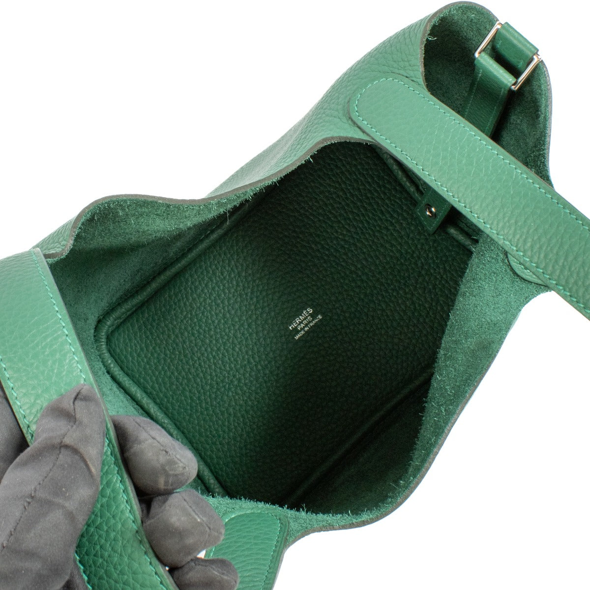 Hermès Picotin Lock 18 Vert Moyen Clemence PHW