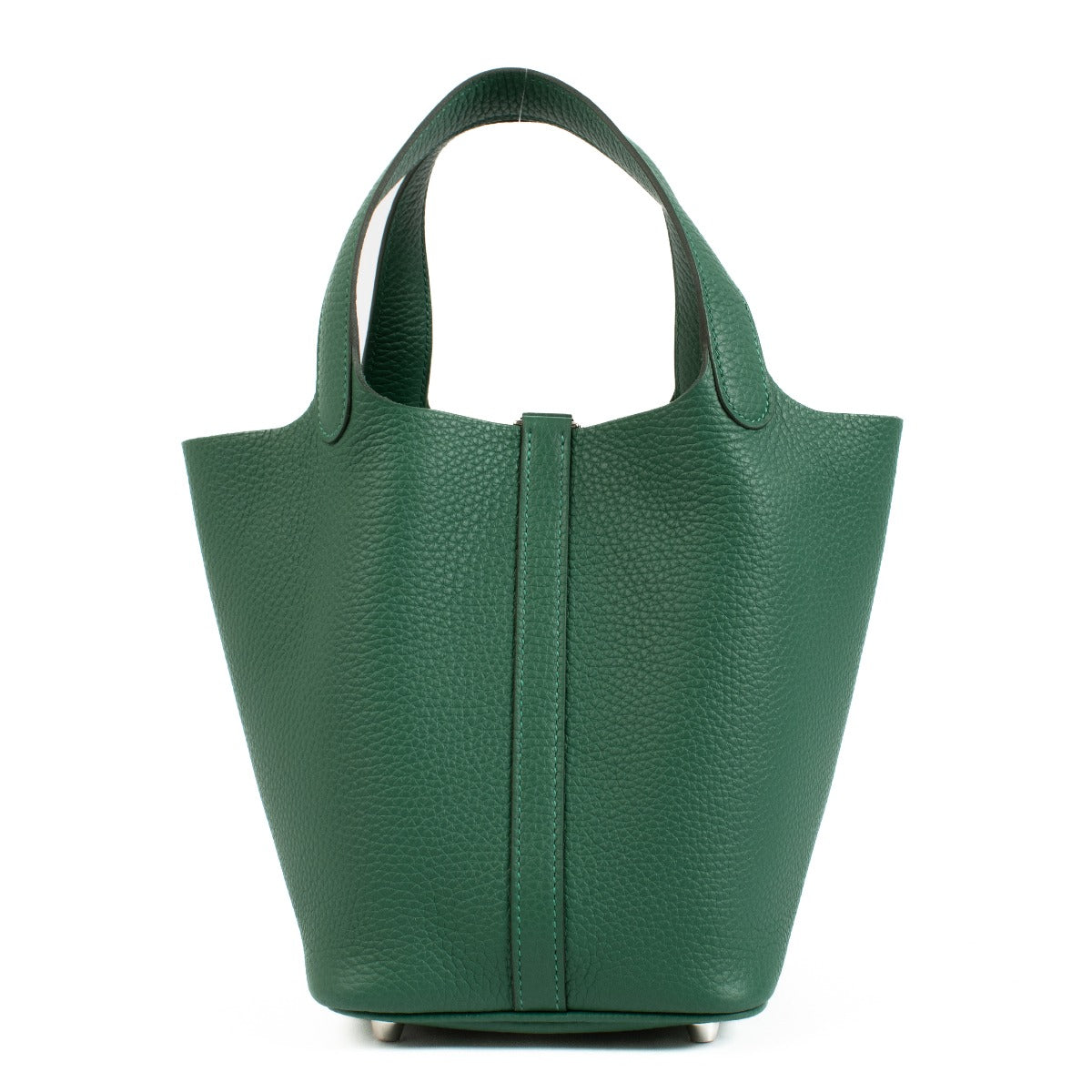 Hermès Picotin Lock 18 Vert Moyen Clemence PHW