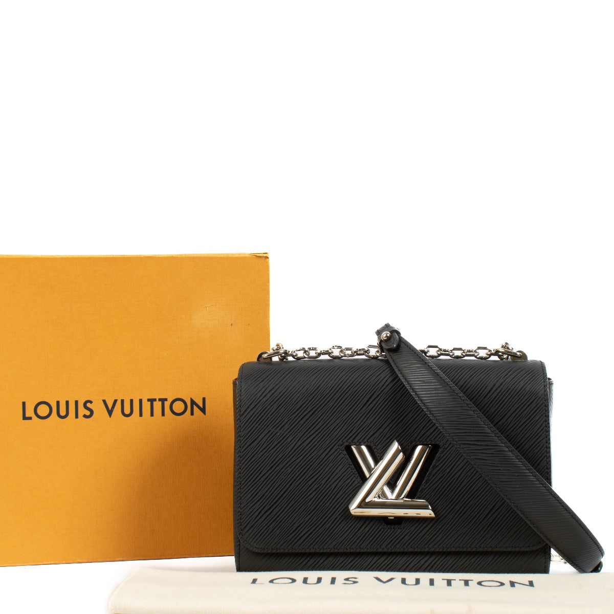 Shop 100% authentic second hand Louis Vuitton black Epi twist Shoulder Bag on Labellov.com