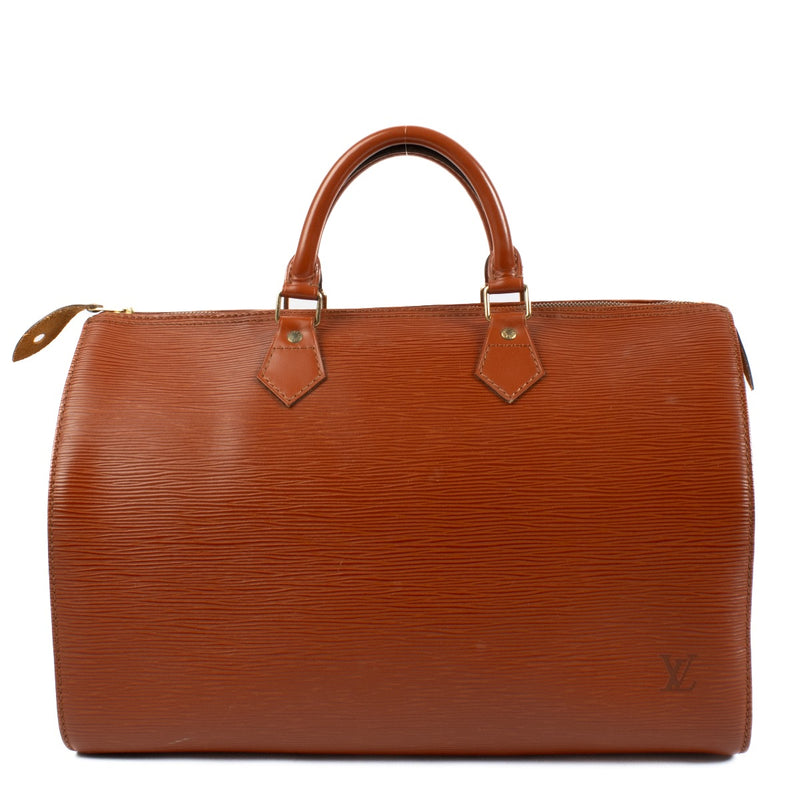Louis Vuitton Cipango Gold Epi Speedy 35