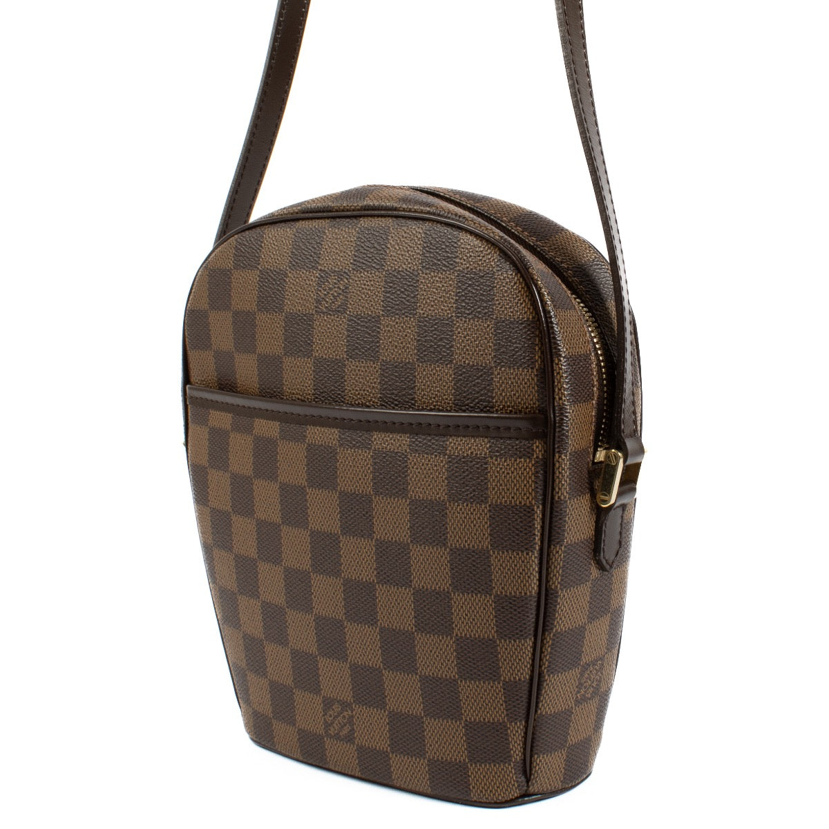 We buy and sell your preloved and brand new designer bags Louis Vuitton Damier Ebene Ipanema PM Crossbody Bag for the best price.