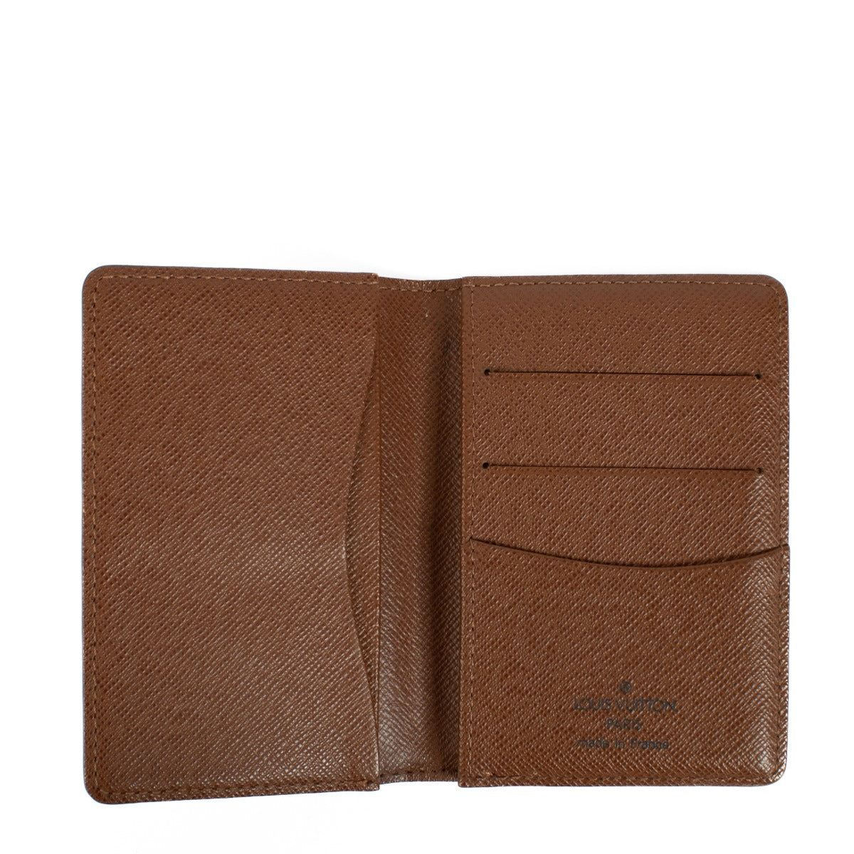 Louis Vuitton Pocket Organiser in Monogram canvas, a compact and stylish cardholder designed for easy storage in handbags or pockets. Shop now on Labellov.