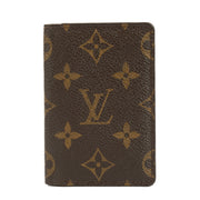 Louis Vuitton Pocket Organiser in Monogram canvas, a compact and stylish cardholder designed for easy storage in handbags or pockets. Shop now on Labellov.