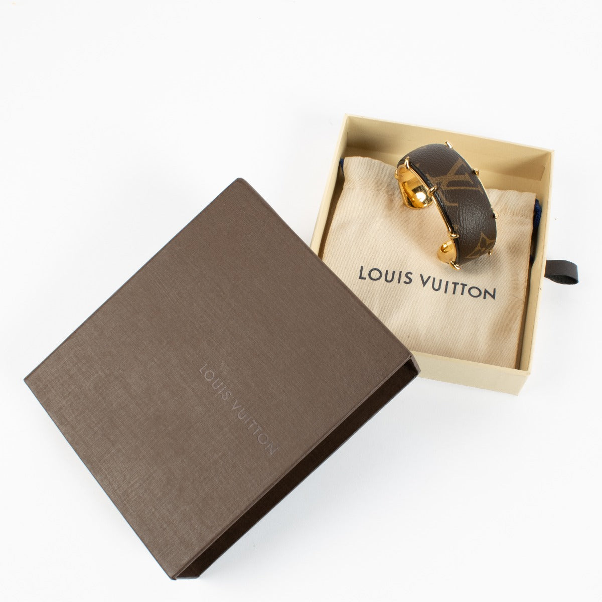 shop 100% authentic second hand Louis Vuitton Monogram Cuff Bracelet on Labellov.com
