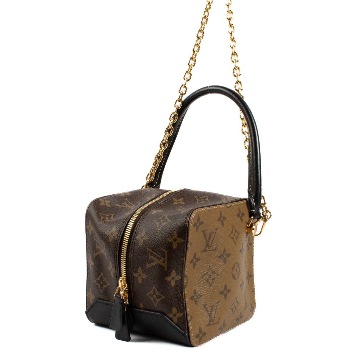 Buy authentic second hand Louis Vuitton Monogram Brown Canvas Dice Bag at Labellov.com