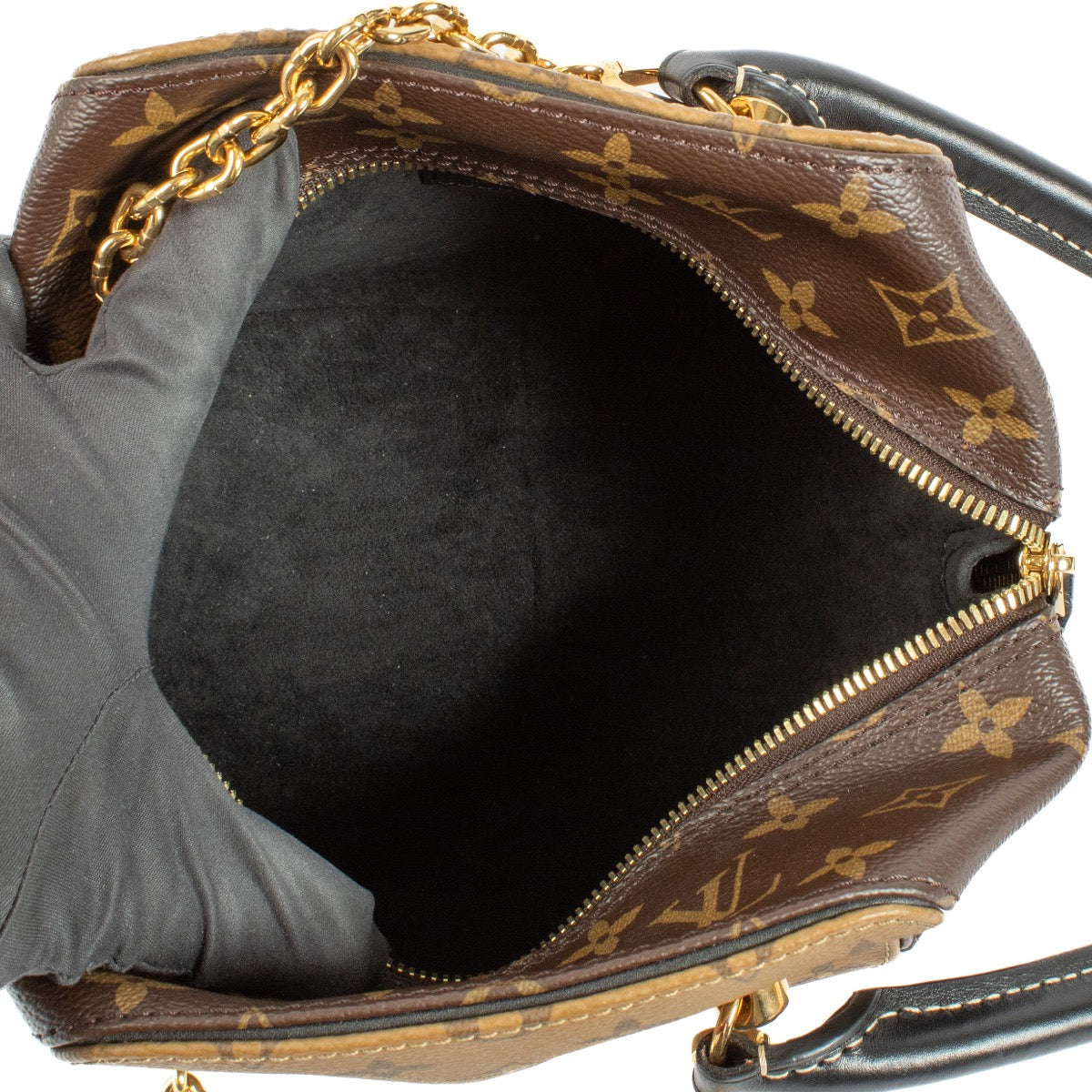 Buy authentic second hand Louis Vuitton Monogram Brown Canvas Dice Bag at Labellov.com