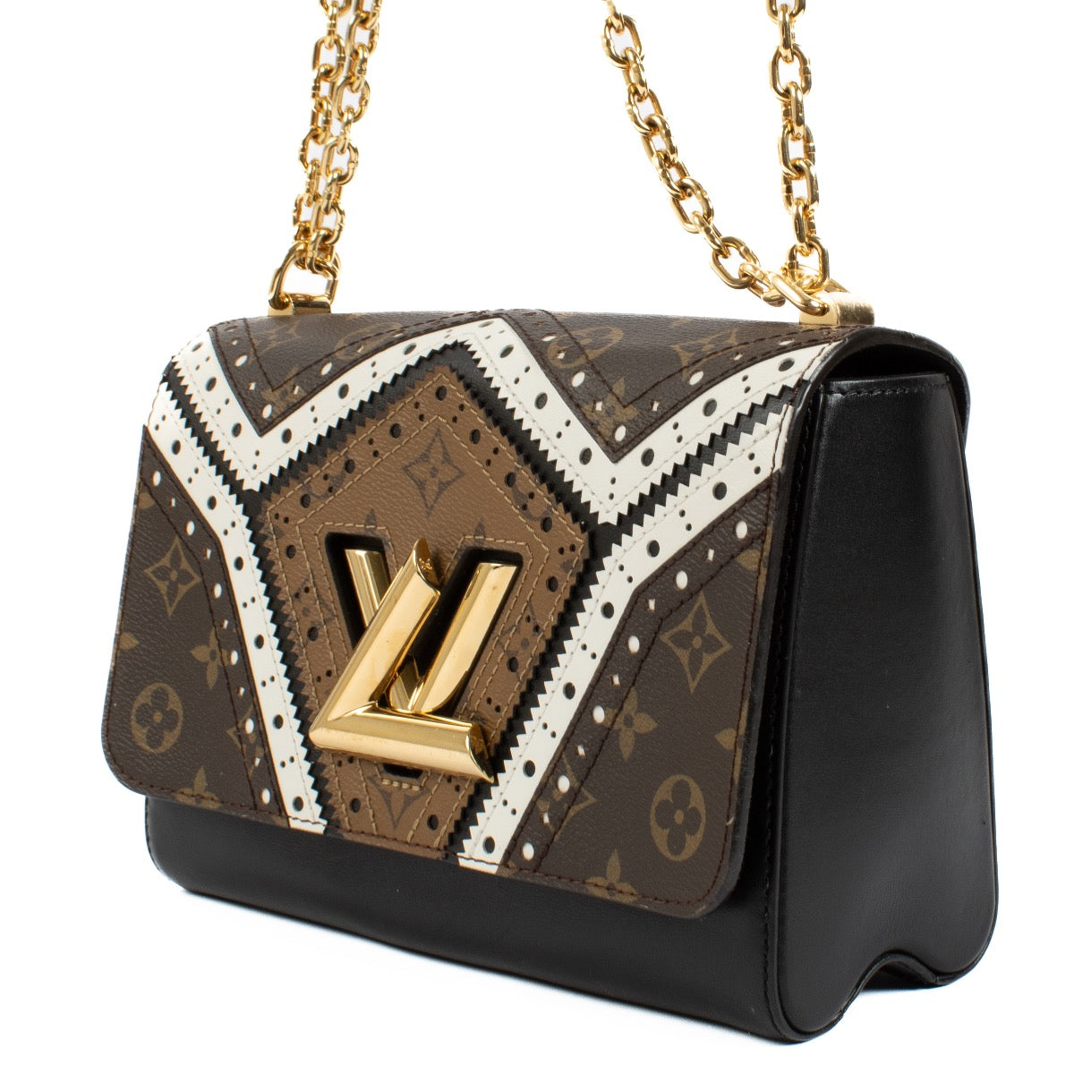 Louis Vuitton Monogram Brogue Twist MM-tas