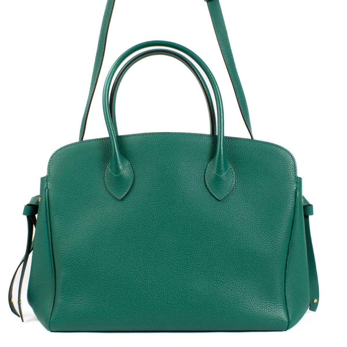 Louis Vuitton Emeraude Green Leather Milla MM Bag