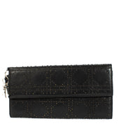 Authentic second hand Christian Dior Black Studded Cannage Clutch on Labellov.com